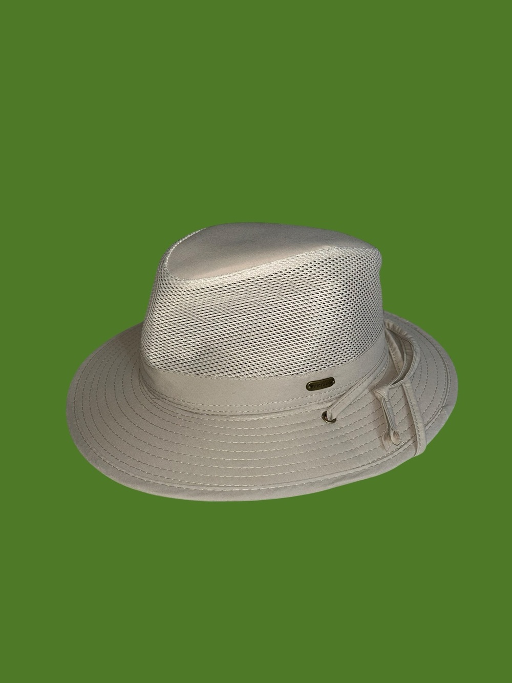 Stetson Khaki MONTANA 'NO FLY ZONE' Mesh Hat OSFM Most SPF 50+ Fishing Outdoors